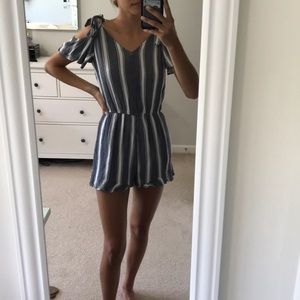 Striped Romper
